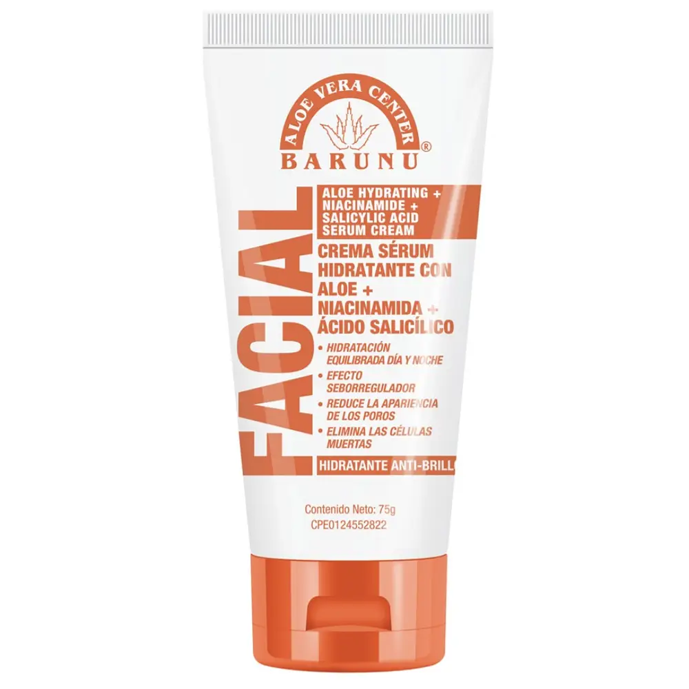 Barunu Crema Sérum Hidratante Con Aloe + Niacinamida + Acido Salicilico