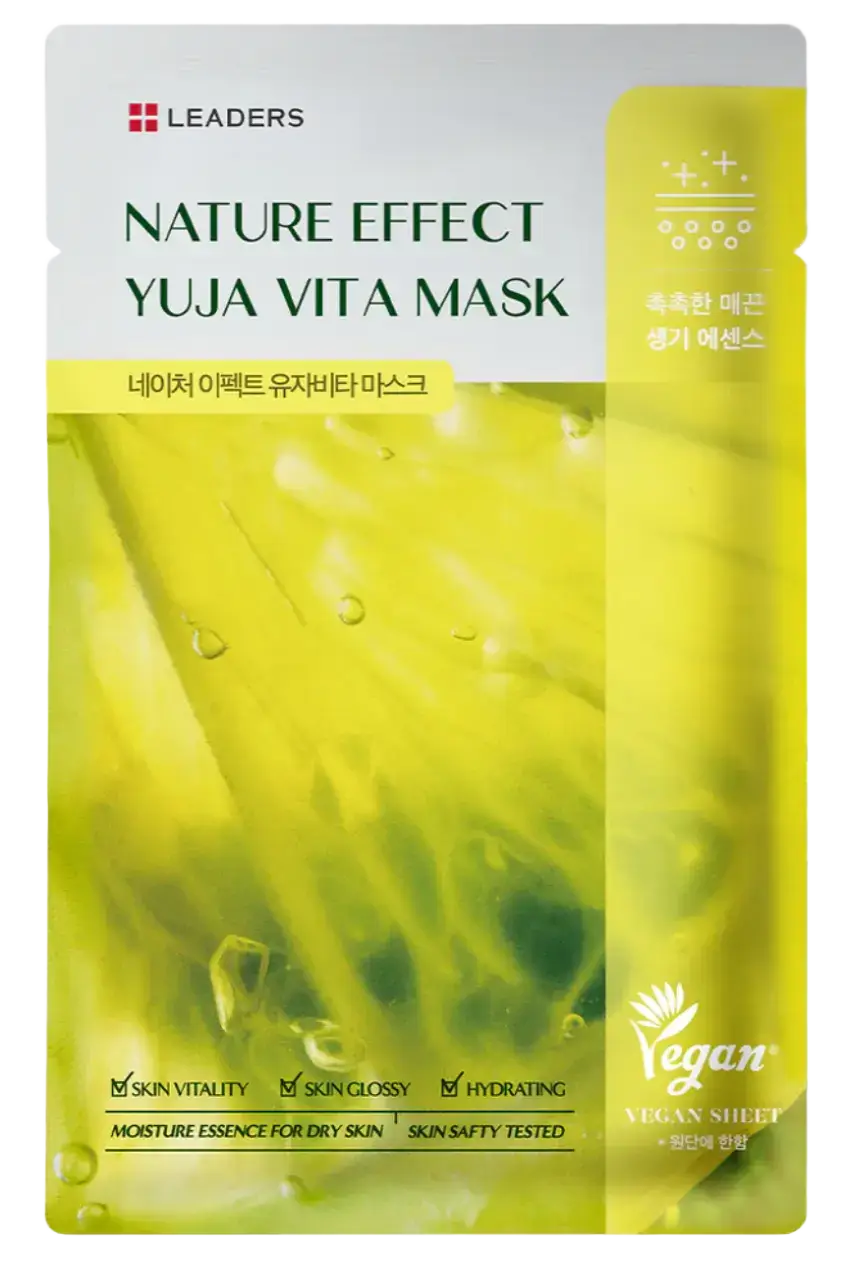 LEADERS Nature Effect Mask Yuja Vita