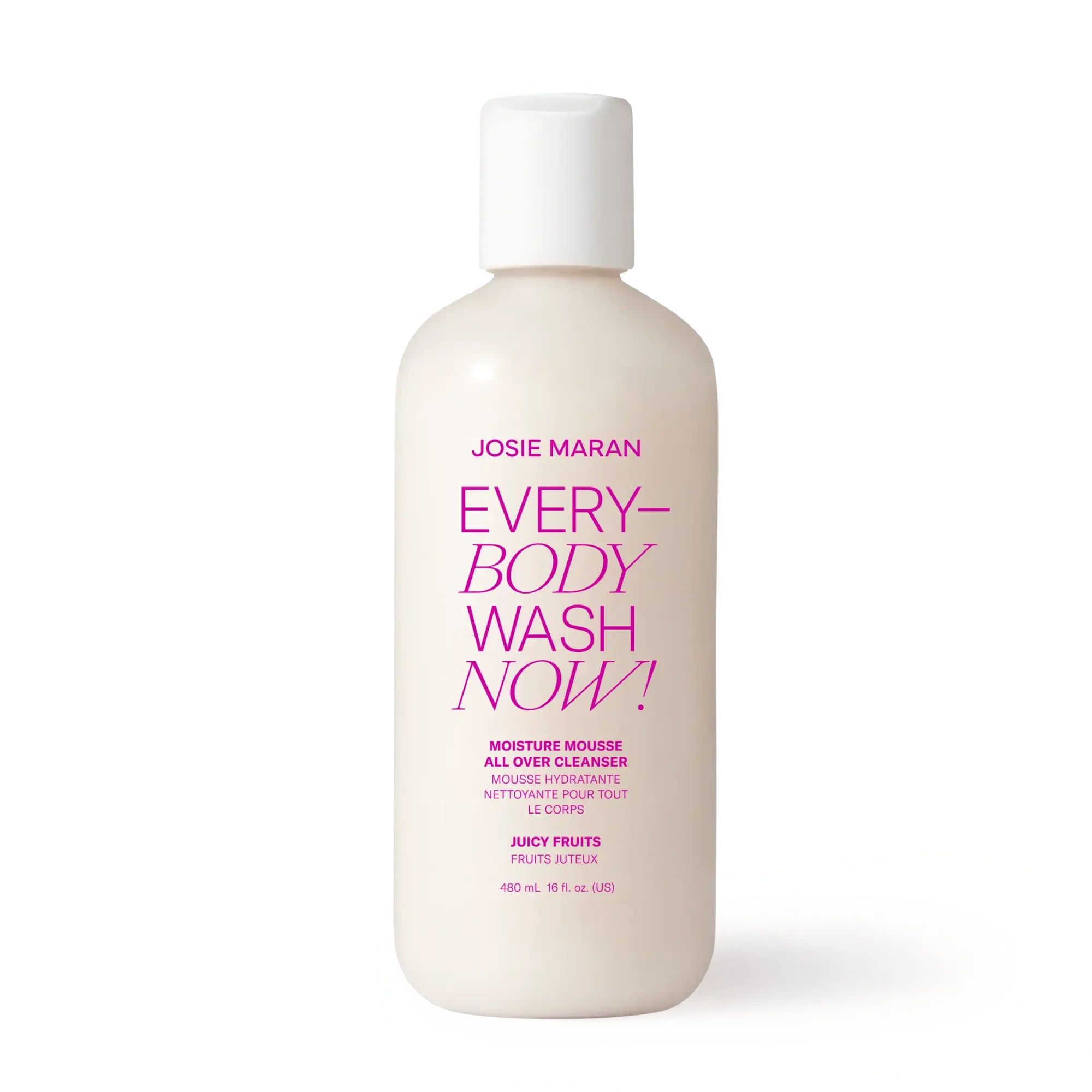 Josie Maran Everybody Wash Now! Moisture Mousse All-Over Cleanser Juicy Fruits