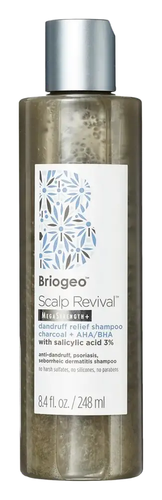 BrioGeo Scalp Revival Dandruff Relief Charcoal Shampoo