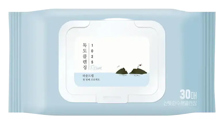 Round Lab 1025 Dokdo Cleansing Tissue