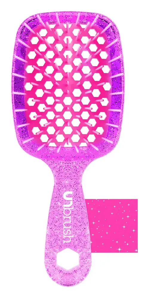 FHI Heat Unbrush Detangling Hairbrush Mini Rose Quartz