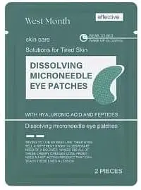 West Month Dissolving Microneedle Eye Patches