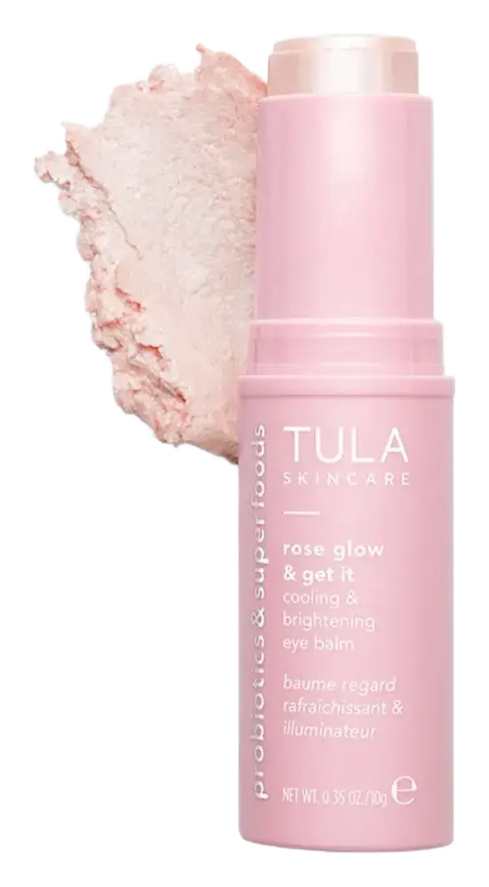Tula Skincare Rose Glow + Get It Cooling & Brightening Eye Balm