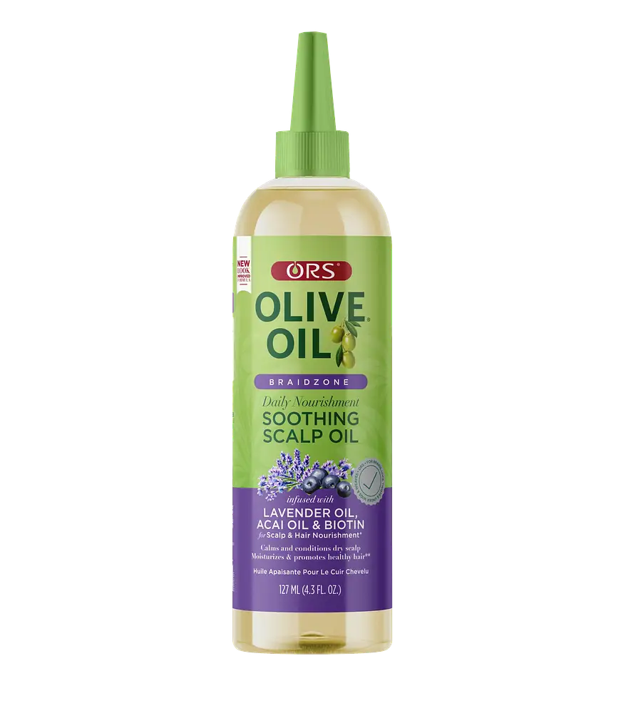 ORS Hair Care Olive Oil Braidzone Daily Nourishment Soothing Scalp Oil
