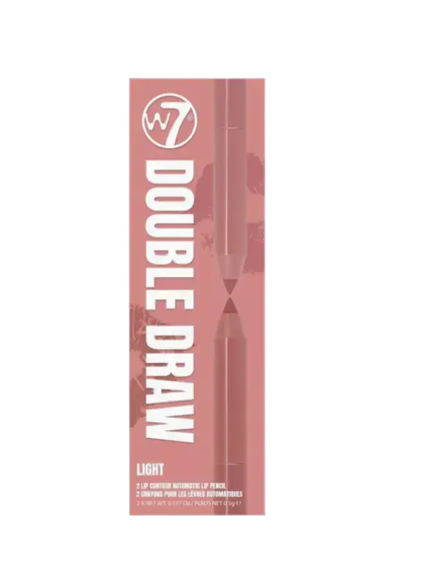 W7 Double Draw Lip Contour Duo Liners Light