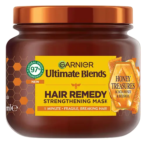 Garnier Honey Treasures Hair Remedy Strengthening Mask