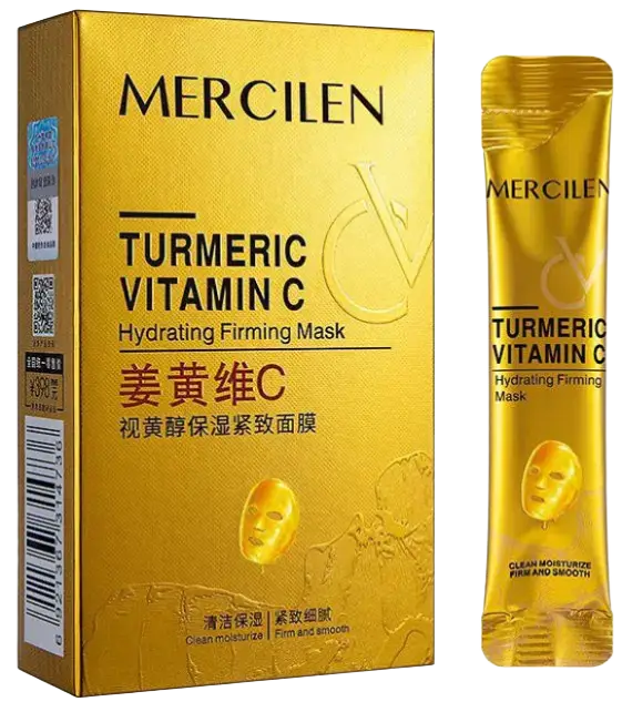 Mercilen Turmeric Vitamin C Hydrating Firming Mask