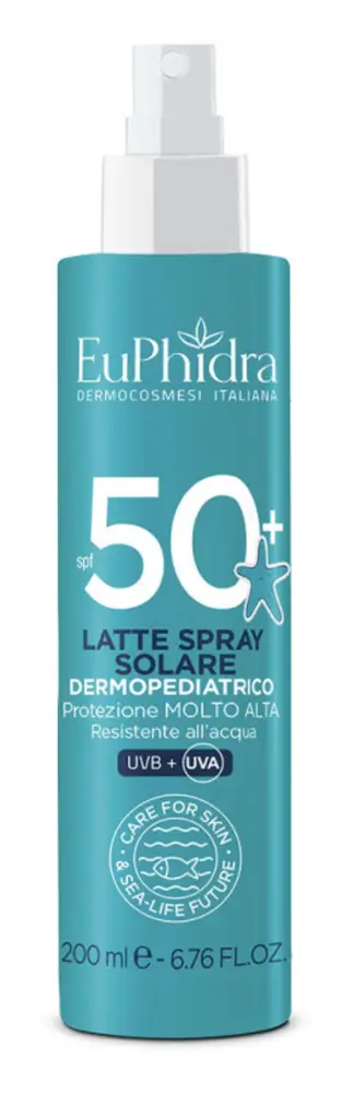 Euphidra Latte Spray Solare Dermopediatrico SPF50+
