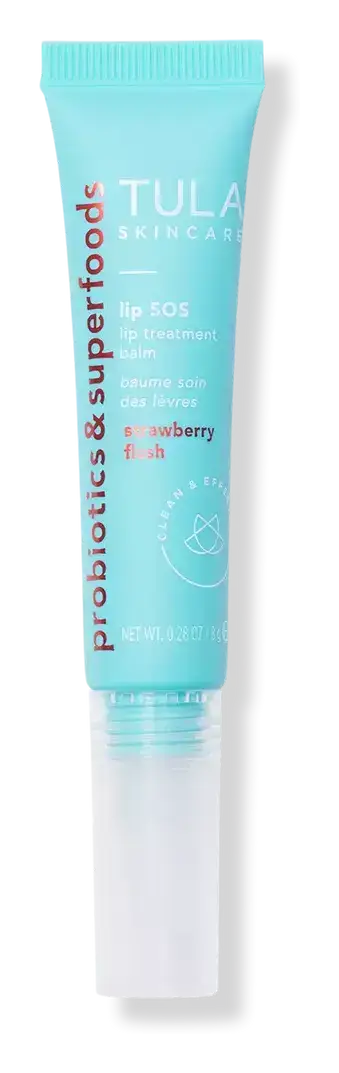 Tula Skincare Lip SOS Lip Treatment Balm Strawberry Flush