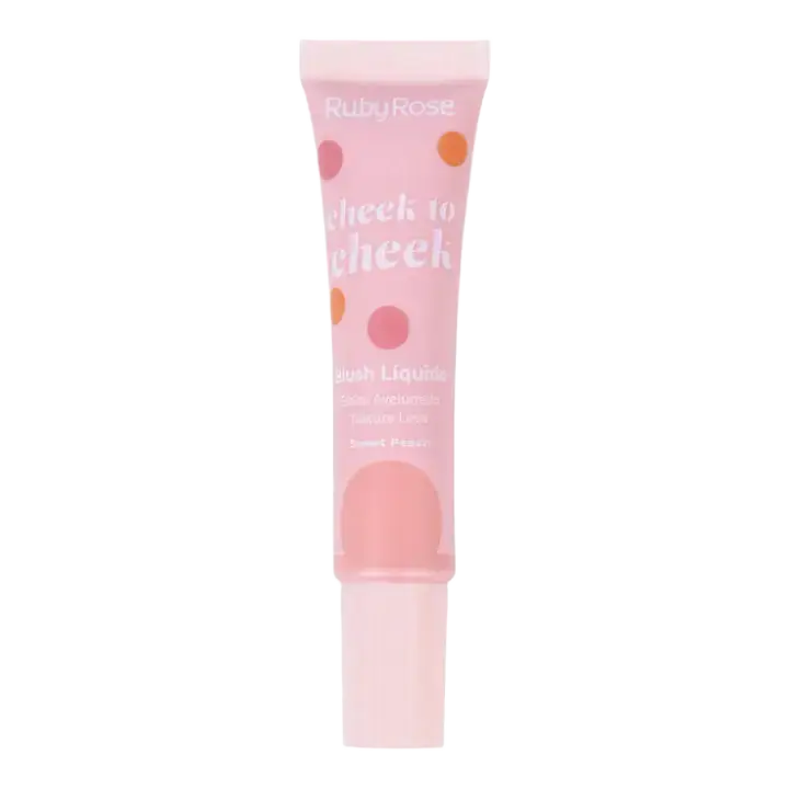 Ruby Rose Cheek To Cheek Blush Liquido Sweet Peach