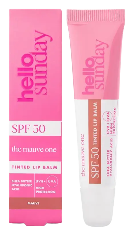 Hello Sunday Tinted Lip Balm SPF 50 The Mauve One