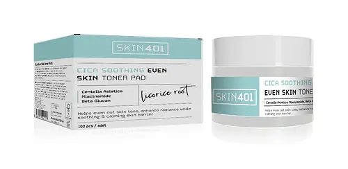 Skin401 Cica Soothing Even Skin Toner Pad