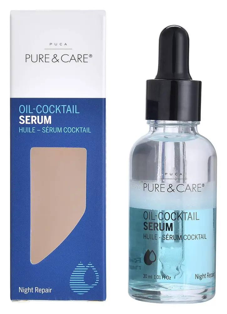 Puca – Pure & Care Serum Oil-Cocktail Night Repair
