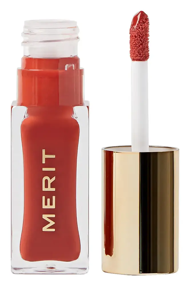 Merit Beauty Shade Slick Classics Tinted Lip Oil Cara Cara
