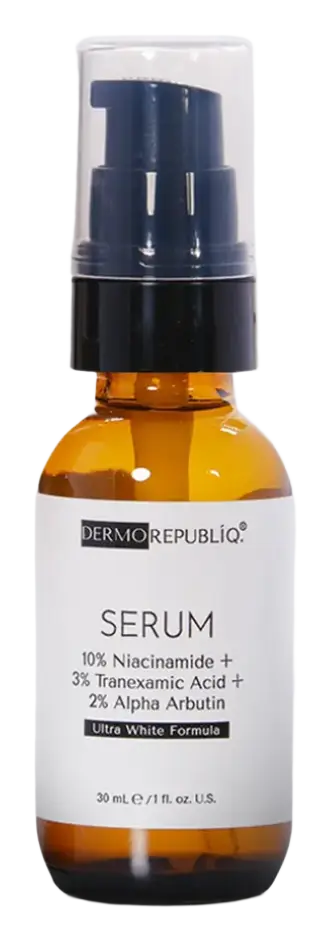 Dermorepubliq 10% Niacinamide + 3% Tranexamic Acid + 2% Alpha Arbutin Ultra Whitening Formula Serum