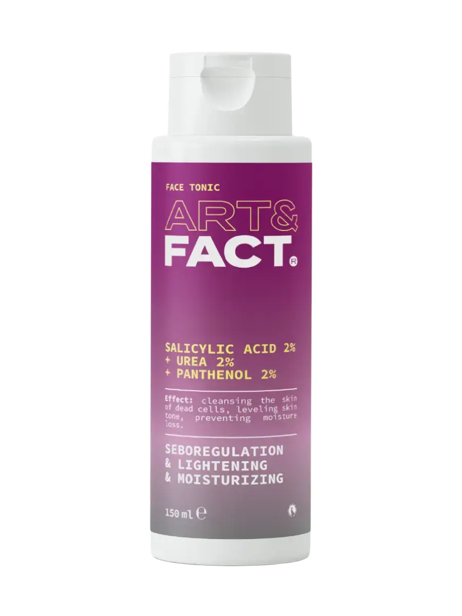 Art & Fact Salicylic Acid 2% + Urea 2% + Panthenol 2% Face Tonic
