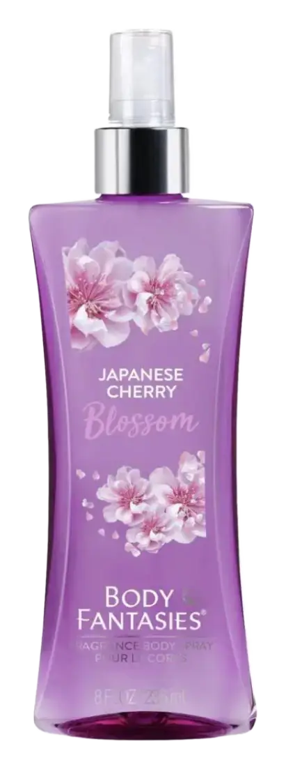Body Fantasies Fragrance Body Spray Japanese Cherry Blossom