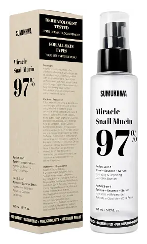 Sumukhwa Miracle Snail Mucin 97% Perfect 3-In-1