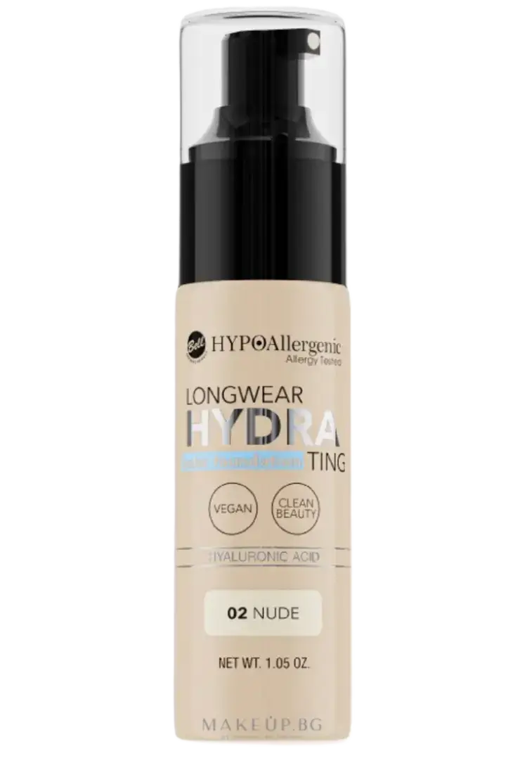 Bell Hypoallergenic Longwear Hydrating Balm Foundation 02 Nude