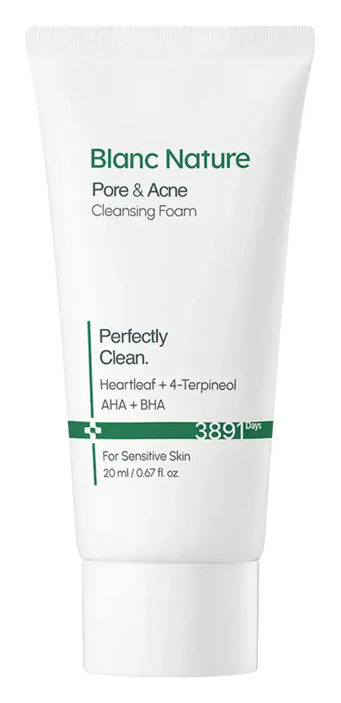 Blanc Nature Pore & Acne Cleansing Foam