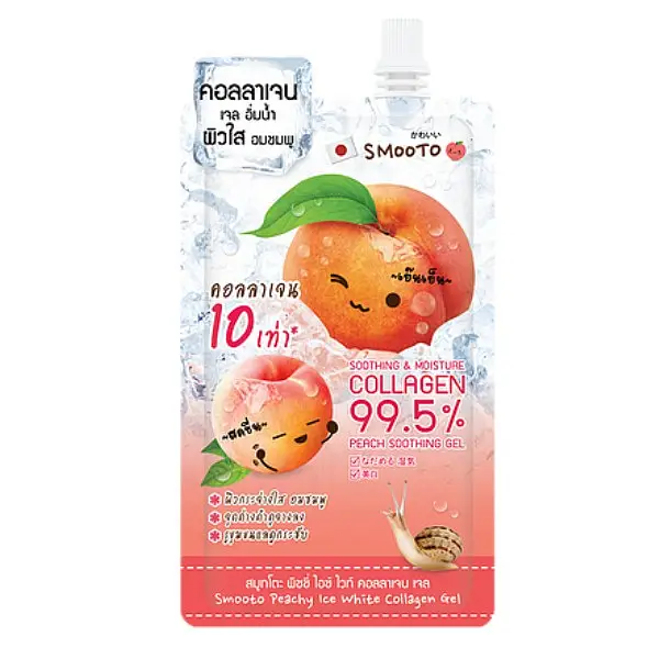 Smooto Peachy Ice White Collagen Gel