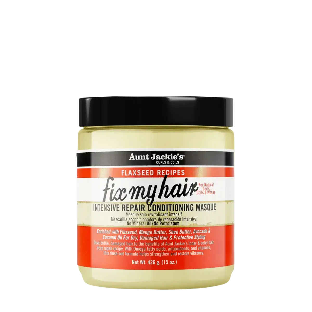 Aunt Jackie's Curls & Coils Fix My Hair Intensive Repair Conditioning Masque