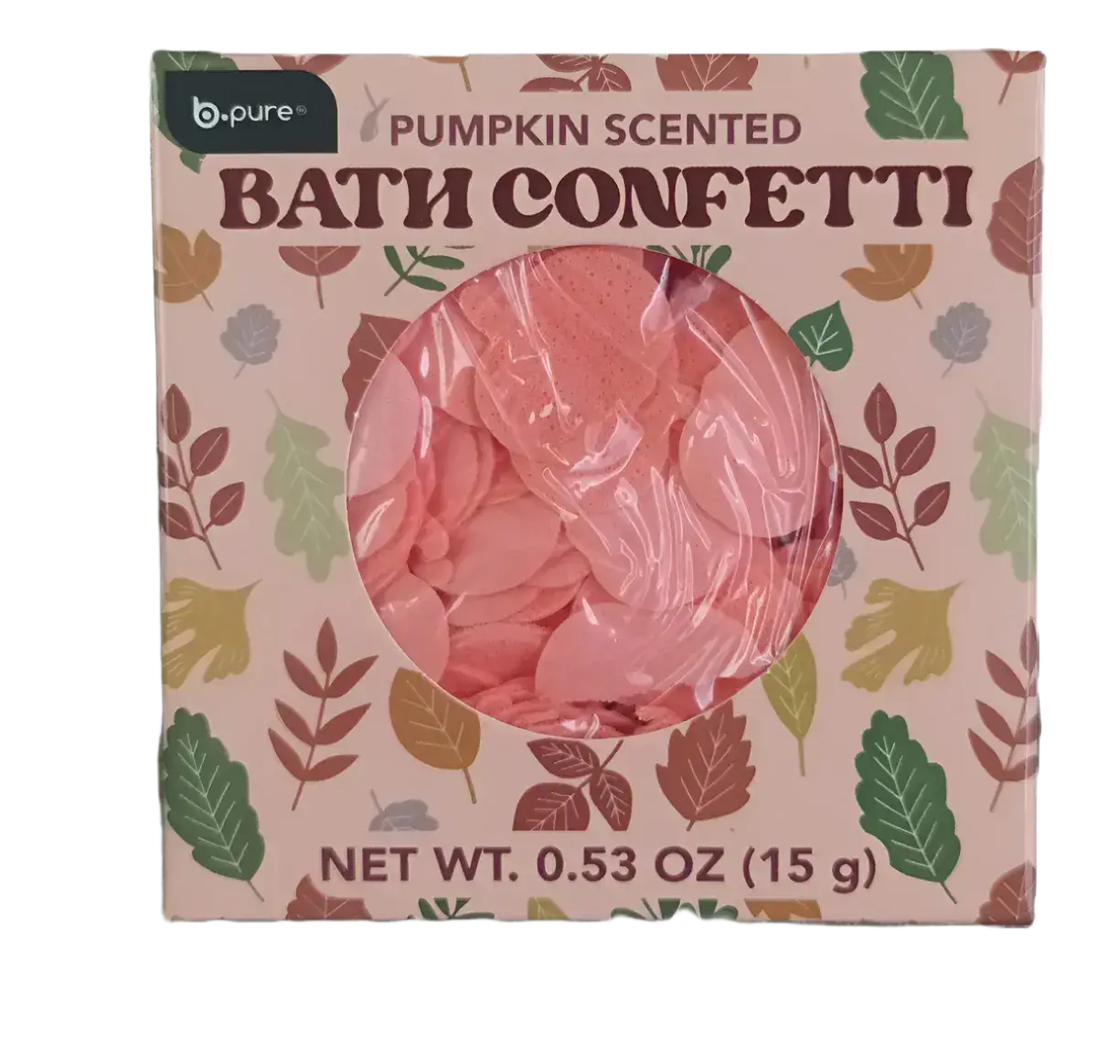B-Pure Bath Confetti Pumpkin