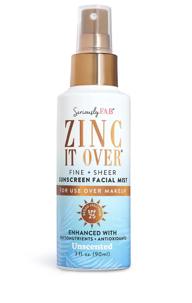 Serious Skincare Zinc It Over Sunscreen Facial Mist SPF 25