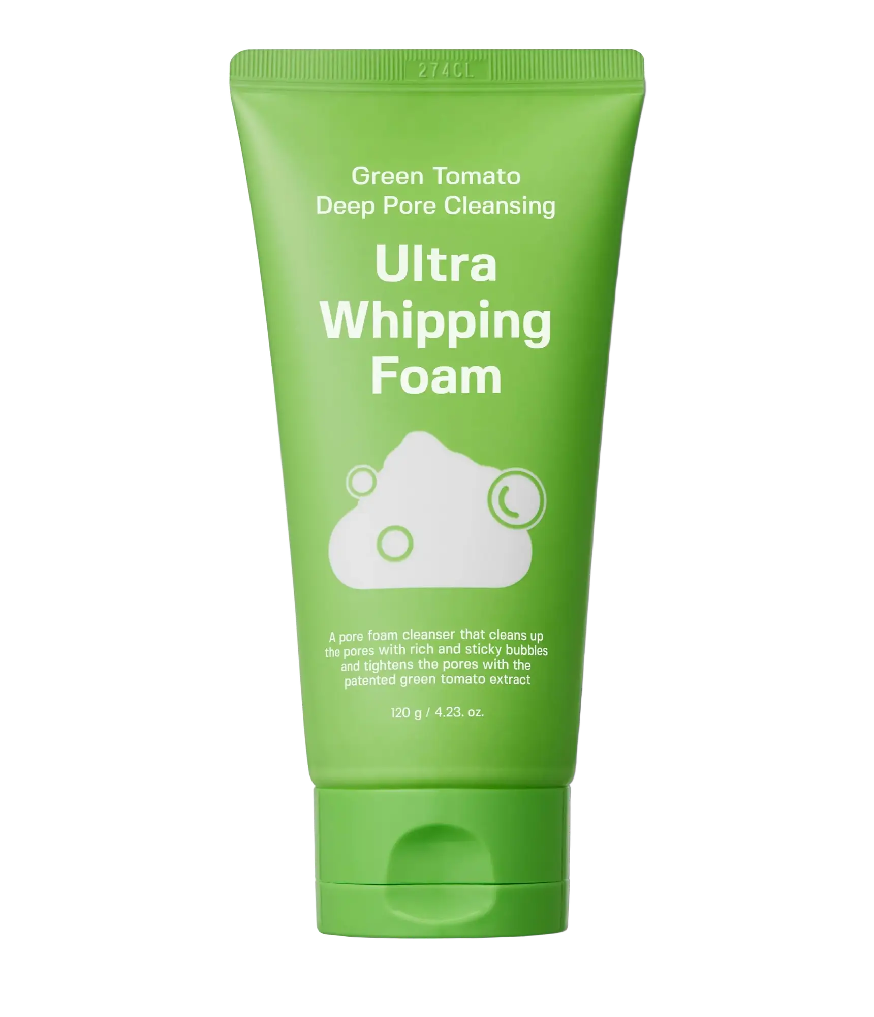 Sungboon Editor Green Tomato Deep Pore Cleansing Ultra Whipping Foam