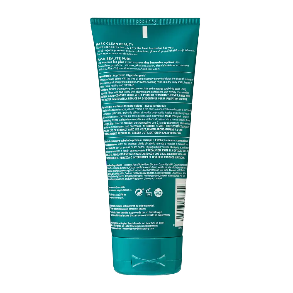 Hask Tea Tree Oil & Rosemary Pre-Shampoo Scalp Scrub