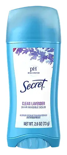 Secret Original Invisible Solid Deodorant Clean Lavender