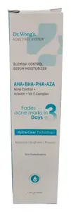 Dr. S. Wong Acne-Free System Blemish Control Serum Moisturizer