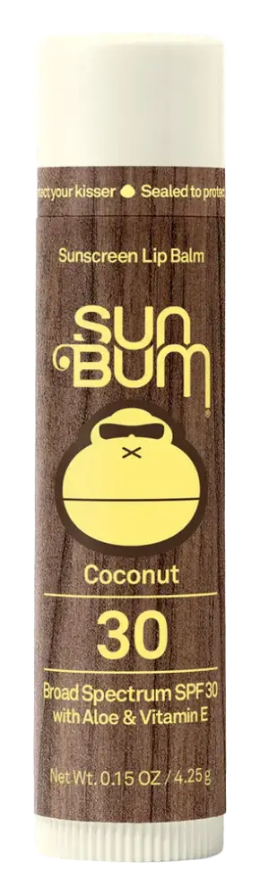Sun Bum Original SPF 30 Sunscreen Lip Balm Coconut