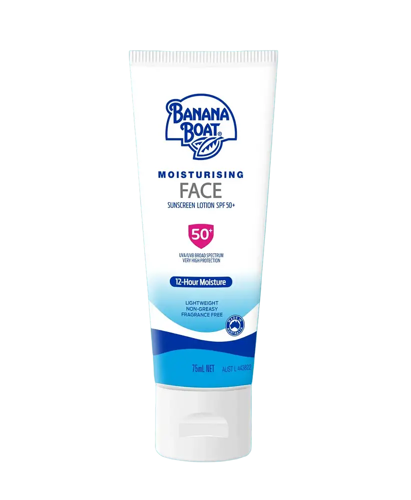 Banana Boat Moisturising Face Sunscreen Lotion SPF 50+