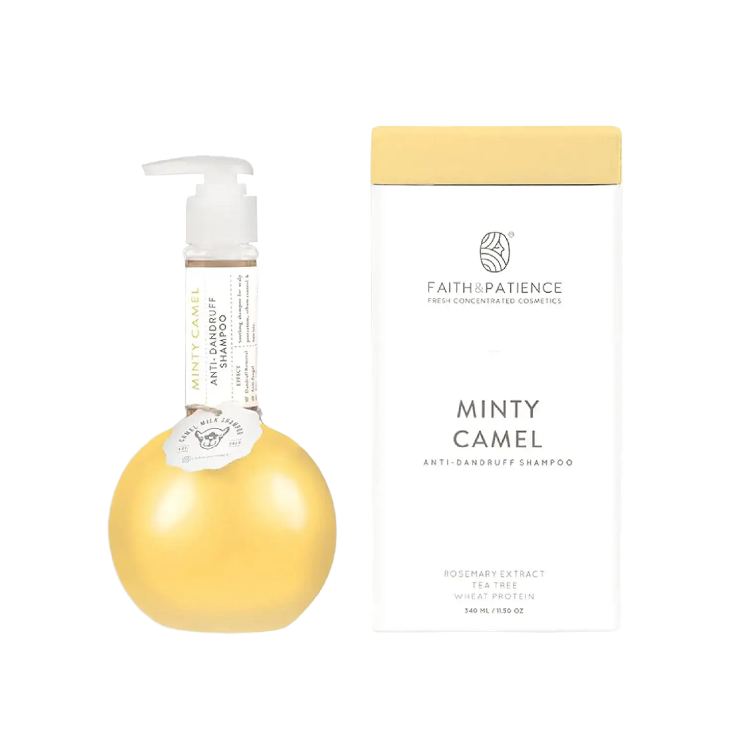 Faith & Patience Minty Camel Anti Dandruff Shampoo