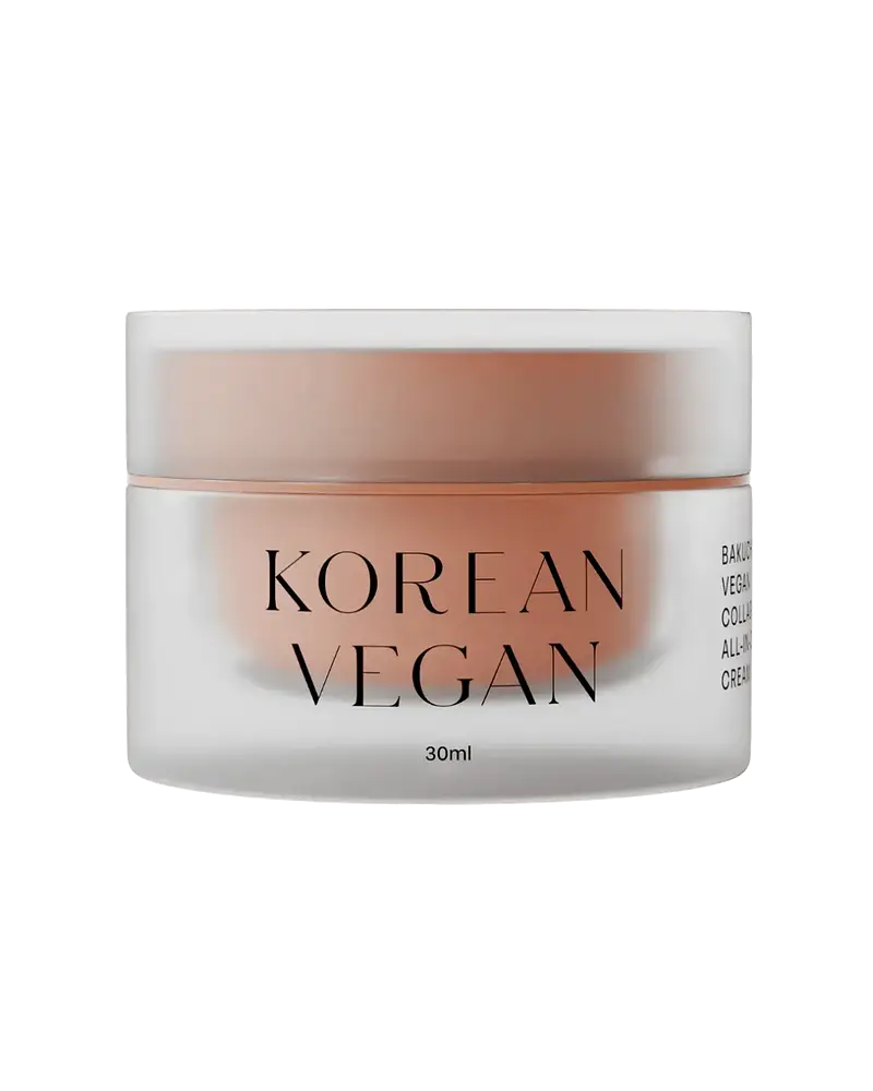 Korean Vegan Beauty Bakuchiol Vegan Collagen All-In-One Cream