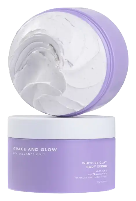 Grace and Glow White-B3 Clay Body Scrub