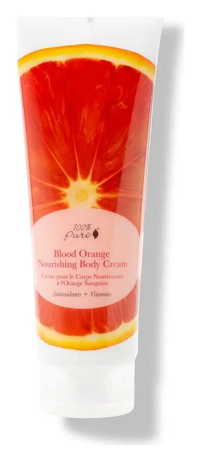 100% Pure Nourishing Body Cream Blood Orange