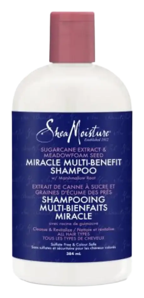 Shea Moisture Sugarcane And Meadowfoam Miracle Multi-Benefit Shampoo