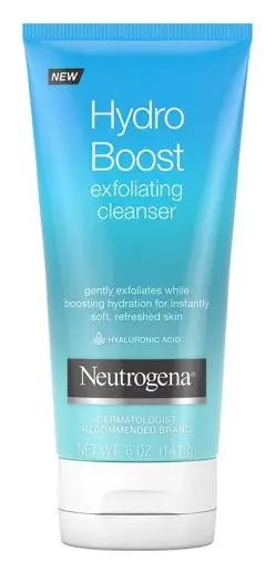 Neutrogena Hydro Boost Gentle Exfoliating Facial Cleanser