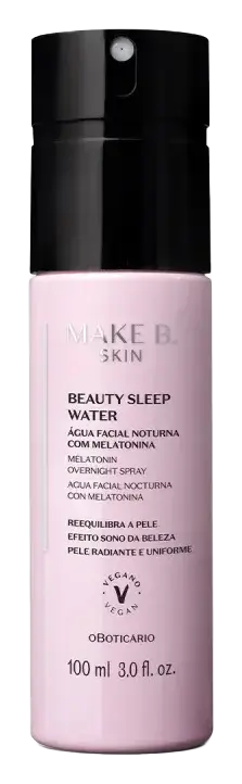 O Boticário Água Facial Noturna Beauty Sleep Water Make B. Skin