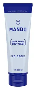 Mando Odor Shield Acidified Body Wash Pro Sport