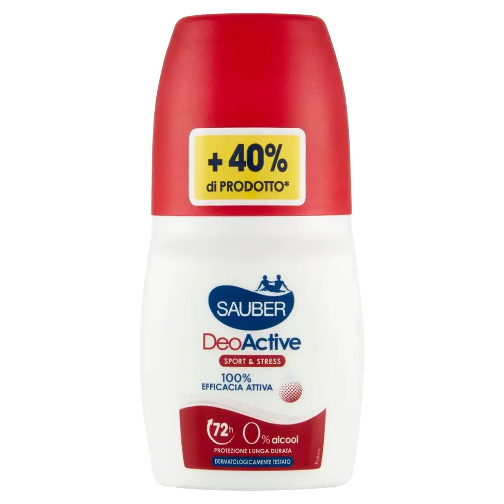 Sauber Deoactive Sport & Stress Roll-On