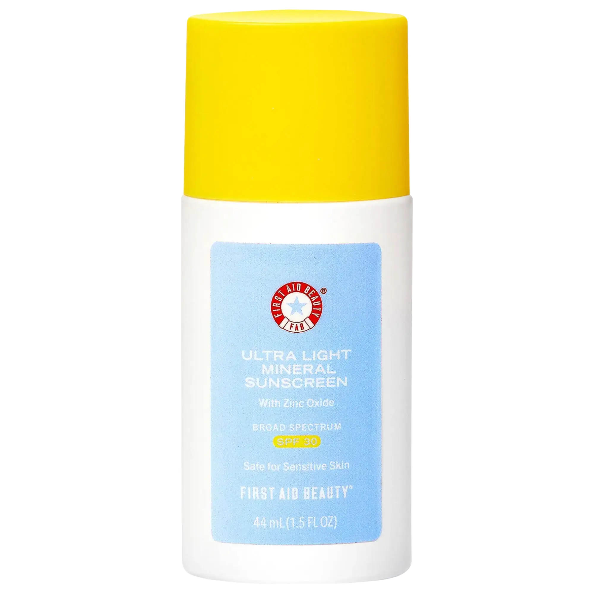 First Aid Beauty Ultra Light Liquid Mineral Sunscreen With Zinc Oxide SPF 30