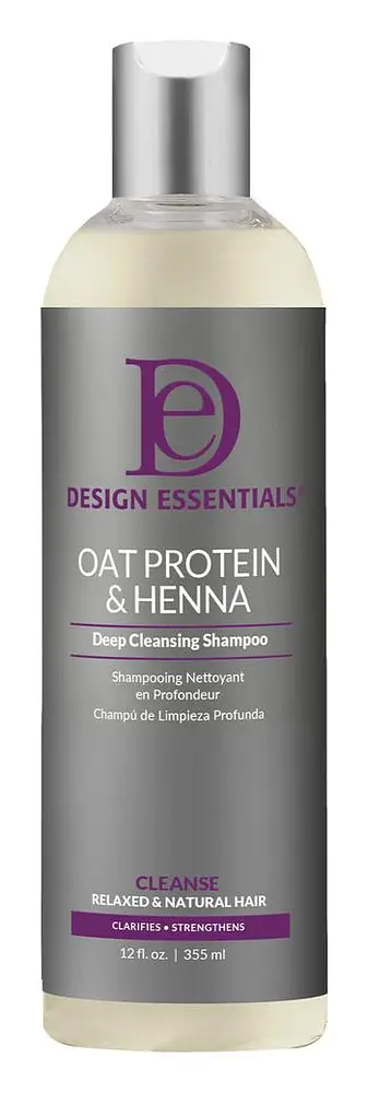 Design Essentials Oat Protein & Henna Deep Cleansing Shampoo