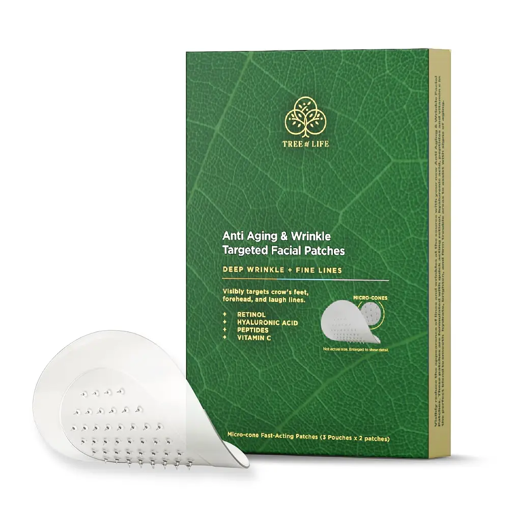 Tree of Life Anti Aging & Wrinkle Targeted Facial Patches