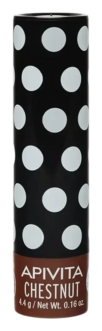 Apivita Natural Cosmetics Chestnut Lip Balm