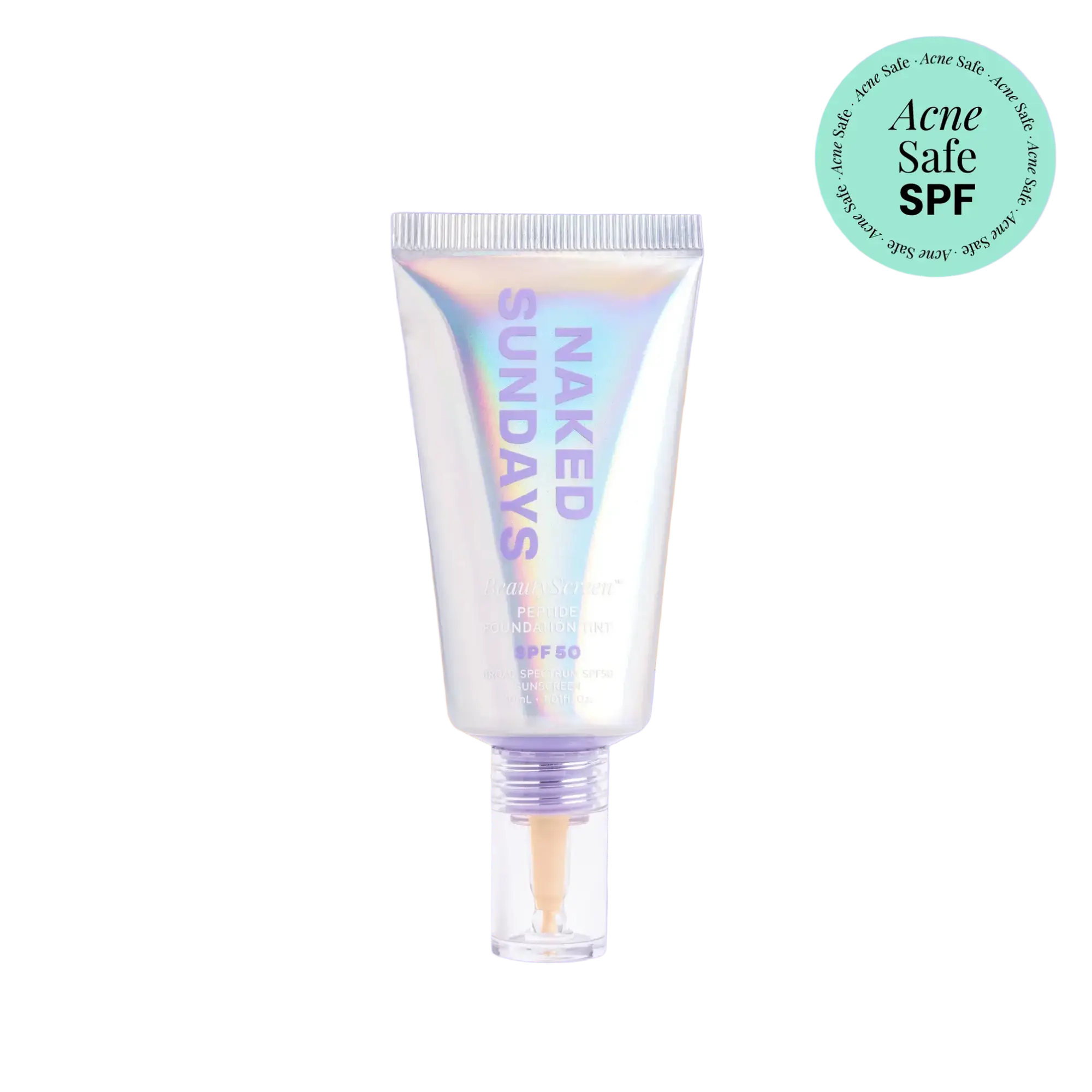 Naked Sundays Beautyscreen Peptide Foundation Tint SPF 50 2 Fair Sand