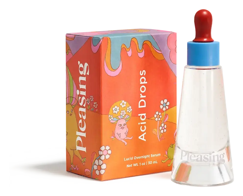 Pleasing Acid Drops Lucid Overnight Serum
